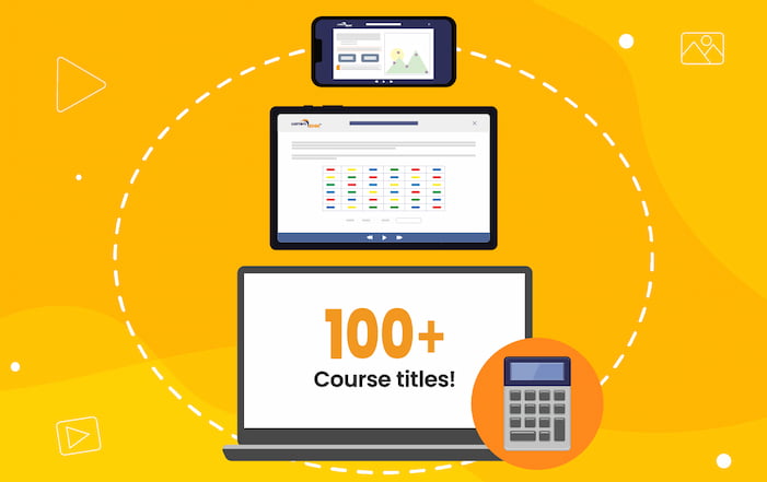 100+ course titles per driver 1 year subscirption for 20 drivers