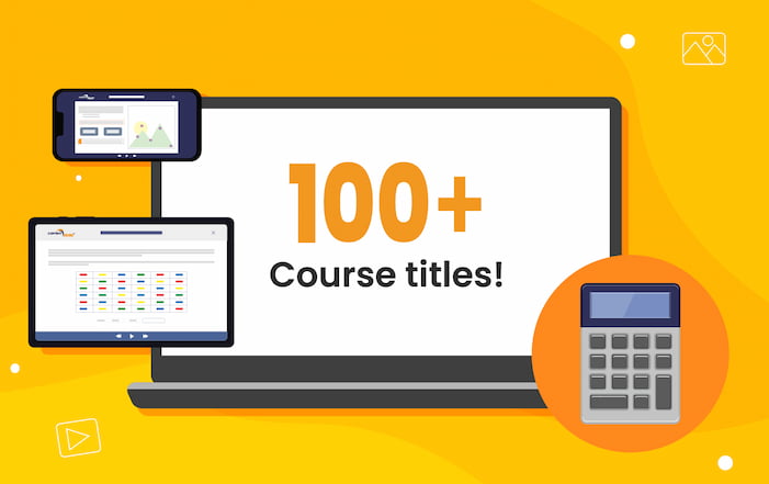 100+ course titles per driver 1 year subscirption for 50 drivers