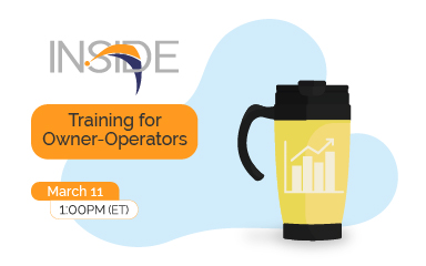 Inside webinar title and yellow mug