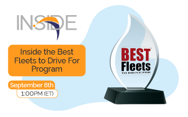 Jane Jazrawy and Mark Murrell discuss the Best Fleets to Drive For® program in a live webinar hosted by CarriersEdge.